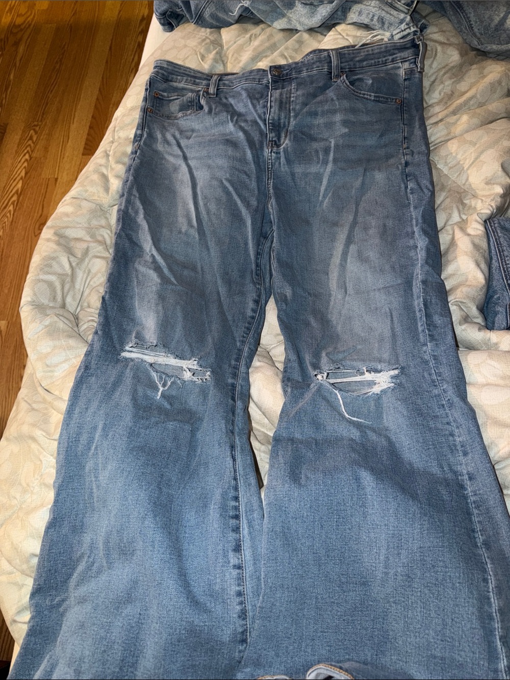 American Eagle Next Level Stretch Distressed Jeans Size 20 Regular 31”